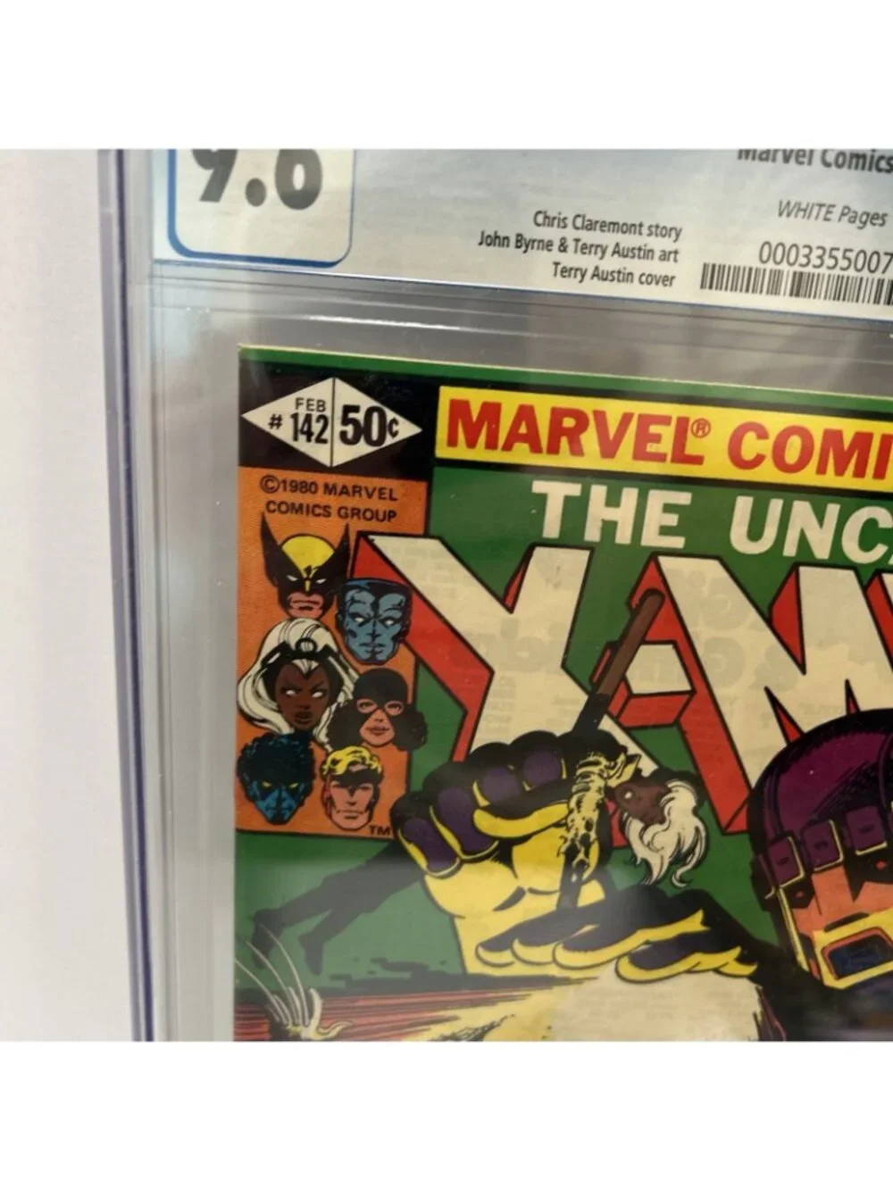 UNCANNY X-MEN #142 CGC 9.6 MARVEL COMICS 1981 BYRNE COVER EVERYBODY DIES